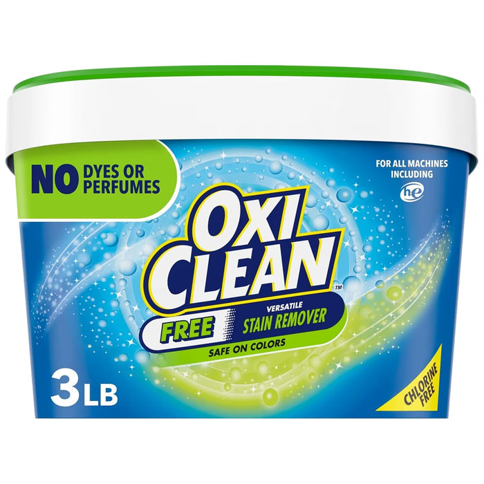 OxiClean Free Versatile Stain Remover Powder - 3 lb - 4 Pack