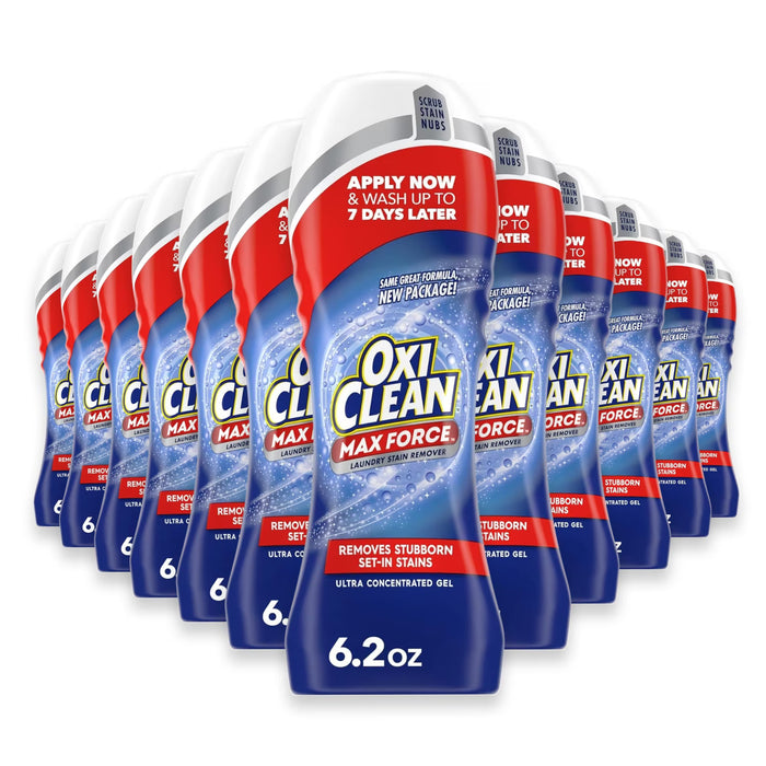 OxiClean Max Force Gel Stick Laundry Stain Remover 6.2 oz - 12 Pack
