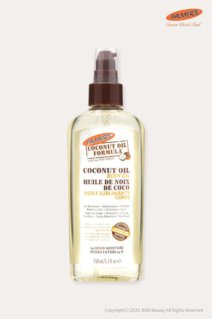 PALMER'S COCONUT OIL FORMULA BODY OIL 5.1oz - BSW BEAUTY CANADA