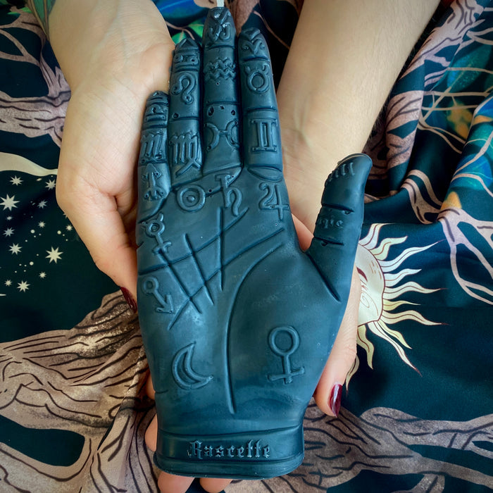 Palmistry Hand Life Size Divination Shaped Candle