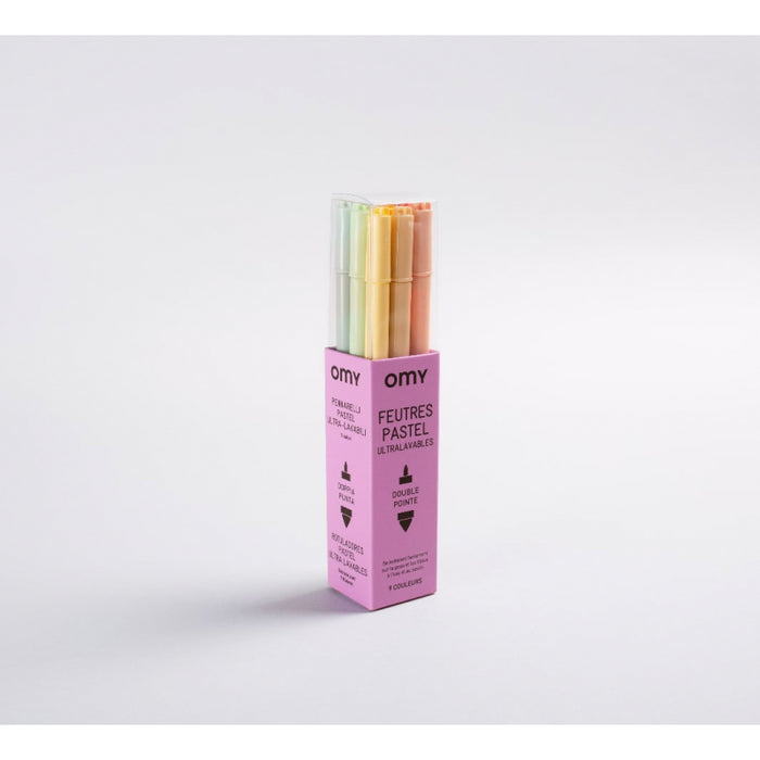 Pastel Markers - 9 Colours