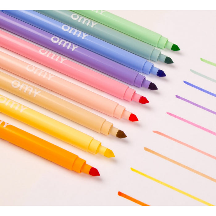 Pastel Markers - 9 Colours - Spread 2