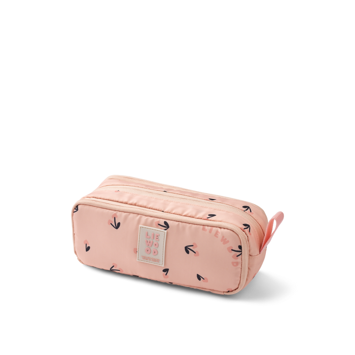 Liewood - Pencil Case - Cindy - Cherry Heart/Rosey
