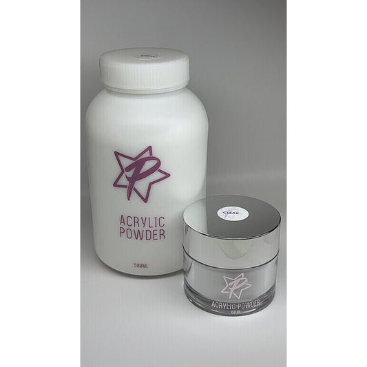 PF Acrylic Powder - Clear-Profiles-60ml (2 oz)-Gel Essentialz