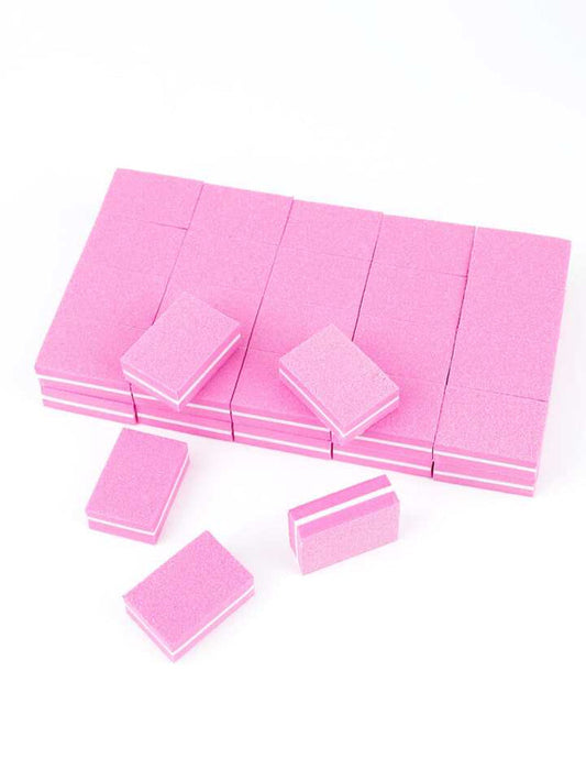 Pink Disposable Mini Buffer, 50 pcs