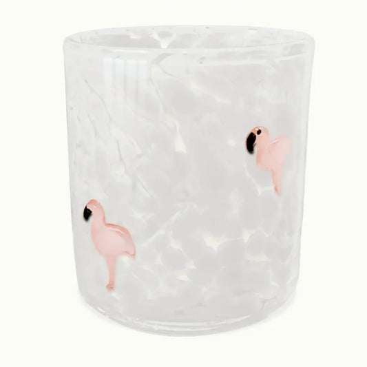 Pink Flamingo12oz Icon Confetti Candle