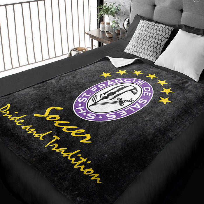 Plush Blanket St Francis DeSales Boys Soccer