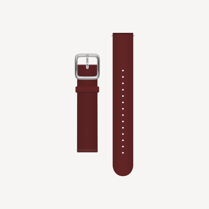 Premium Sport Fluoroelastomer Wristband Burgundy