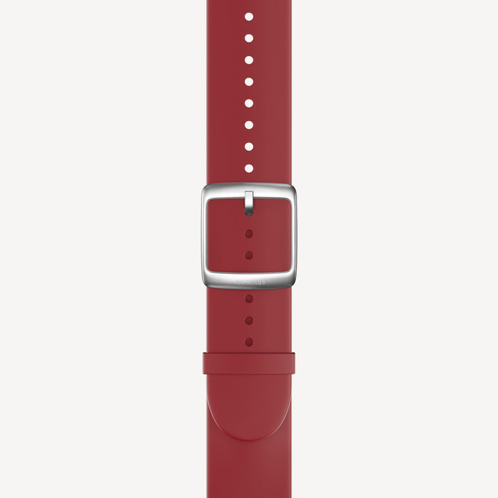 Premium Sport Fluoroelastomer Wristband Burgundy