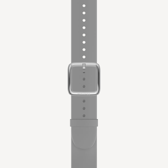 Premium Sport Fluoroelastomer Wristband Grey