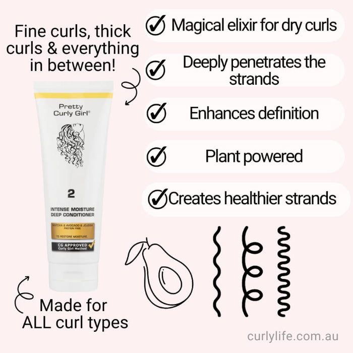 Pretty Curly Girl Intense Moisture Deep Conditioner