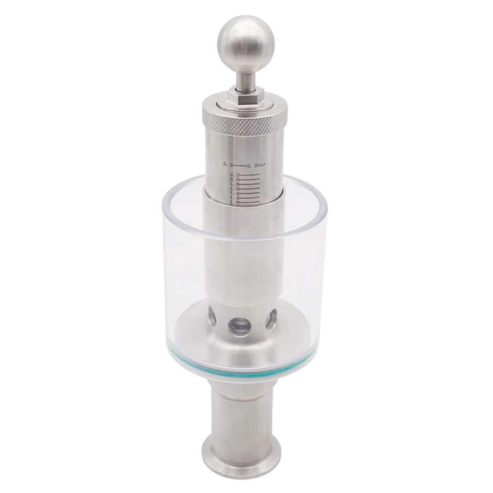Professional Sanitary Spunding Valve - 1.5" Tri-Clover