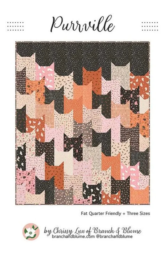 Purrville Quilt Pattern
