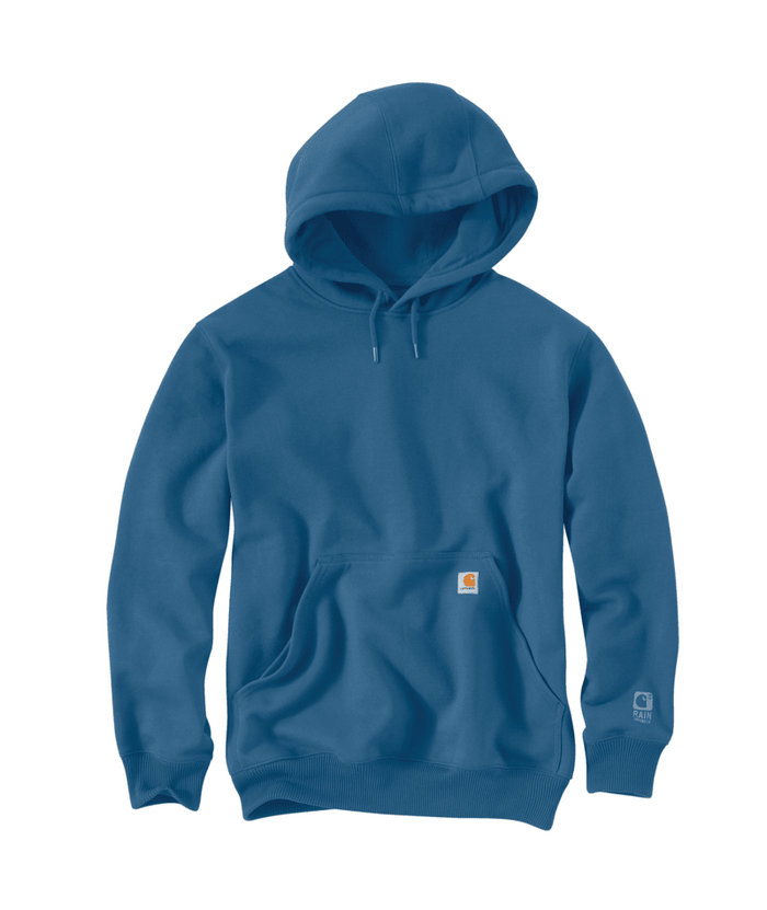 RAIN DEFENDER PAXTON HEAVYWEIGHT HOODED SWEATSHIRT - HO4-Dark Horizon Blue | Carhartt 100615