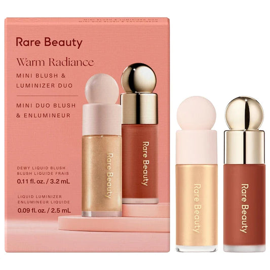 Rare Beauty Warm Radiance Blush & Luminizer Duo Kit Mini