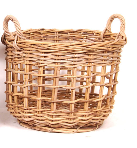 Rattan Basket Open Weave