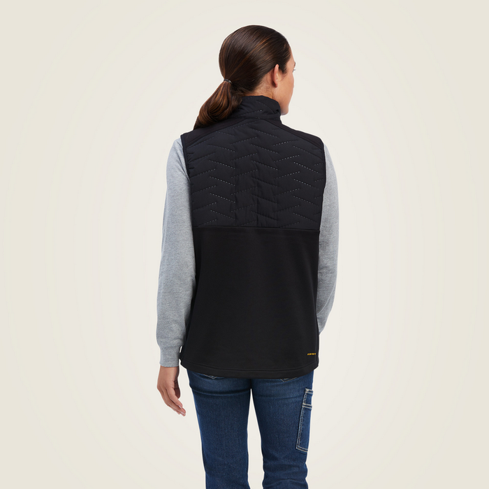 Rebar Cloud 9  Insulated Vest - 001-Black | Ariat 10041473