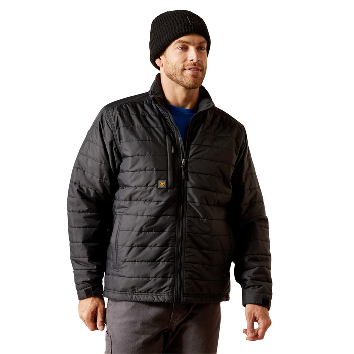 Rebar Cordura Ripstop Lightweight Insulated Jacket - 001-Black | Ariat 10052030