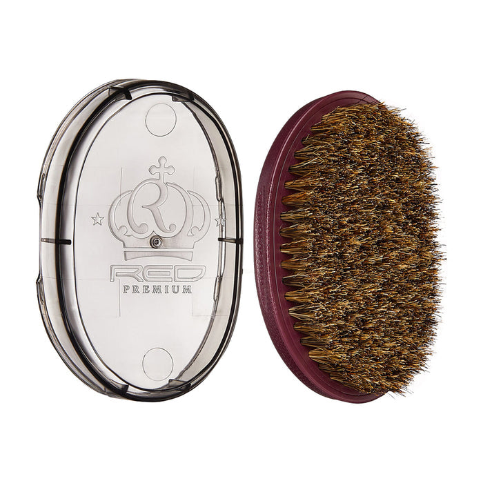 RED BOW WOW X 360 Power Wave Premium Boar Brush with Case # BR31 - Palms Fashion Inc.