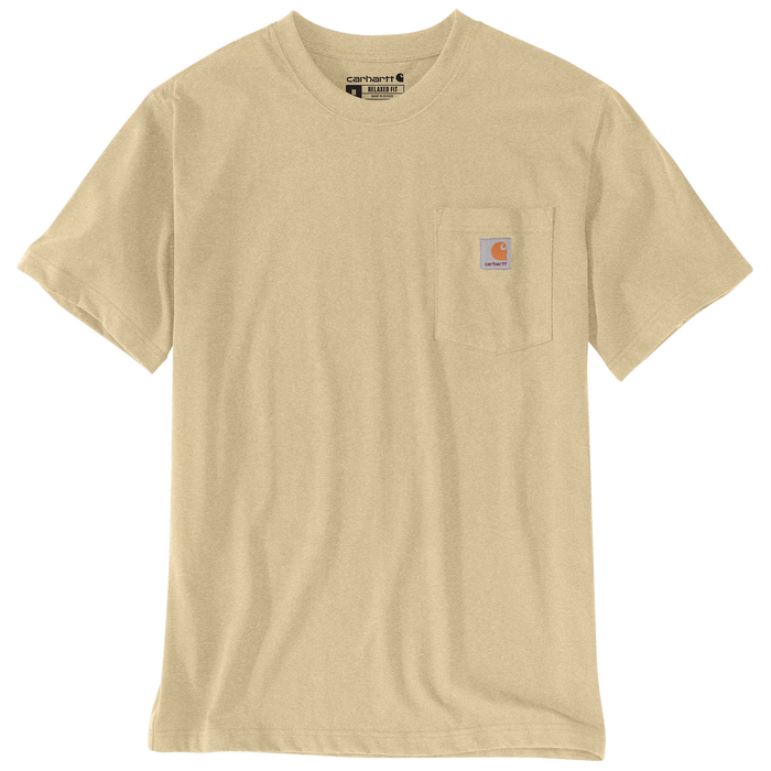 Relaxed Fit Heavyweight Short-Sleeve Pocket T-Shirt - A36-Beach Heather | Carhartt 103296