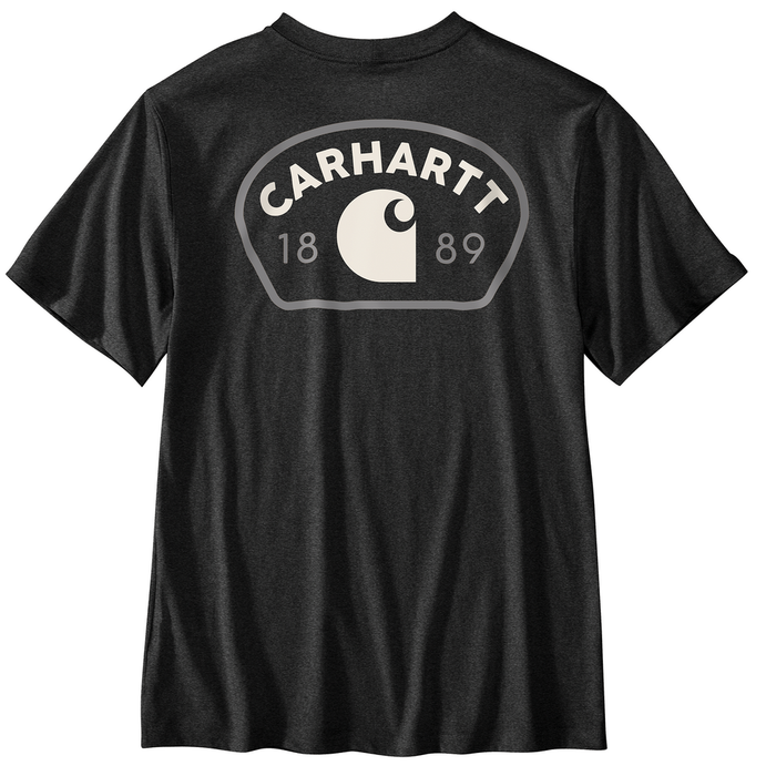 Relaxed Fit Lightweight Short-Sleeve 1889 Graphic T-Shirt - CRH-Carbon Heather | Carhartt 106769