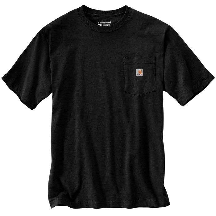 Relaxed Fit Lightweight Short-Sleeve Pocket Built Graphic T-Shirt - N04-Black | Carhartt 106771