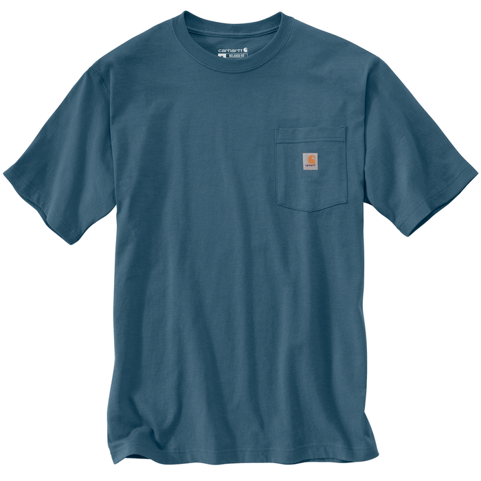 Relaxed Fit Lightweight Short-Sleeve Pocket C Graphic T-Shirt - HK8-Storm Blue | Carhartt 106760