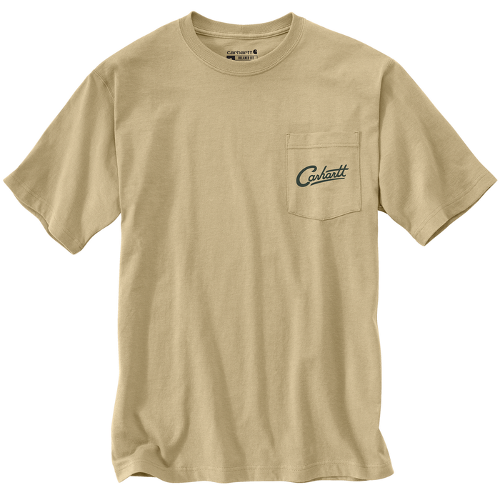Relaxed Fit Lightweight Short-Sleeve Pocket Dog Graphic T-Shirt - A33-Beach | Carhartt 106778