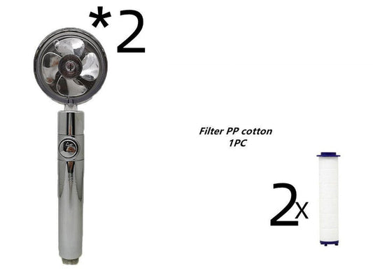 Revitalizing High-Pressure Water-Saving Shower Head