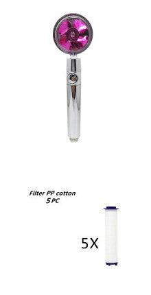 Revitalizing High-Pressure Water-Saving Shower Head