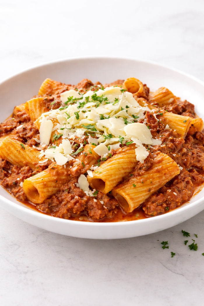 Rigatoni Bolognese