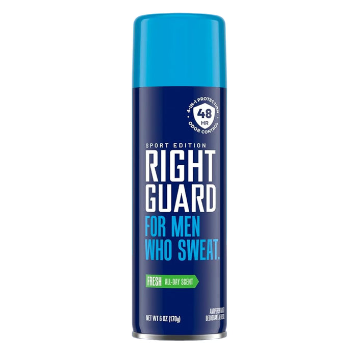 Right Guard Sport Fresh Spray Deodorant and Antiperspirant - 6 oz - 12 Pack