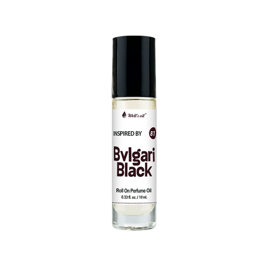 Roll-On Perfume Oil - Inspired by Bvlgari Black