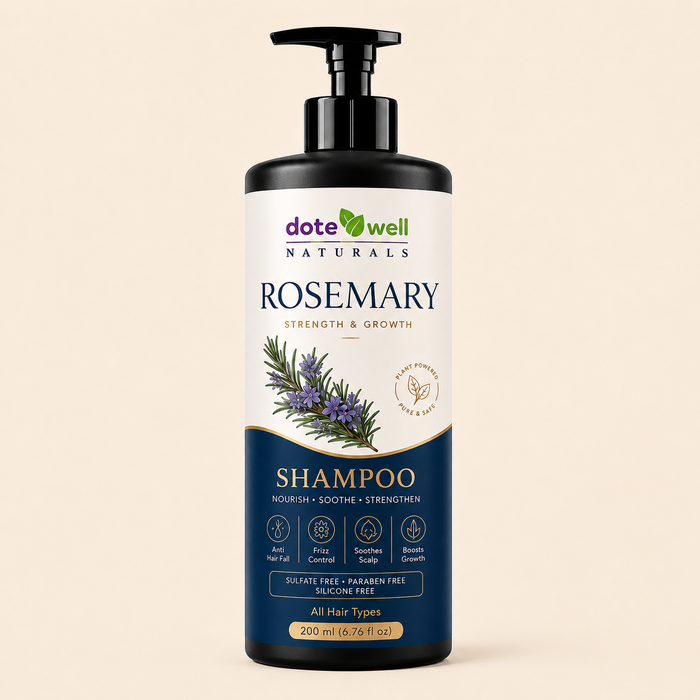 Rosemary Hair Shampoo for Hair Fall Control | Strengthening & Frizz Control for Dry Damaged Hair | 200ml