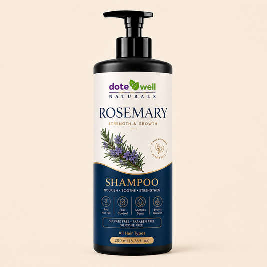 Rosemary Hair Shampoo for Hair Fall Control | Strengthening & Frizz Control for Dry Damaged Hair | 200ml