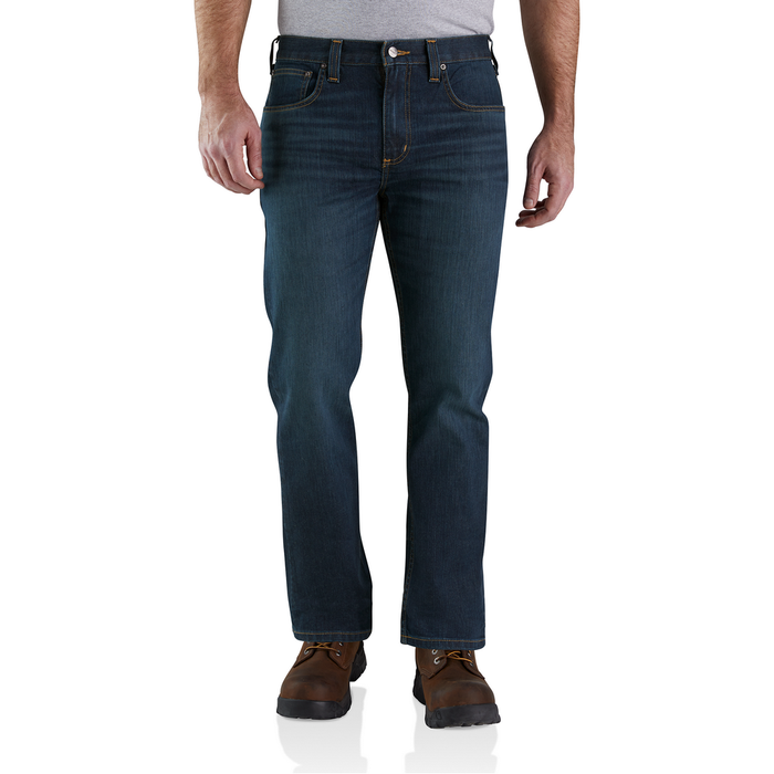 Rugged Flex Relaxed Fit 5-Pocket Jean - H49-Clearwater | Carhartt 102804