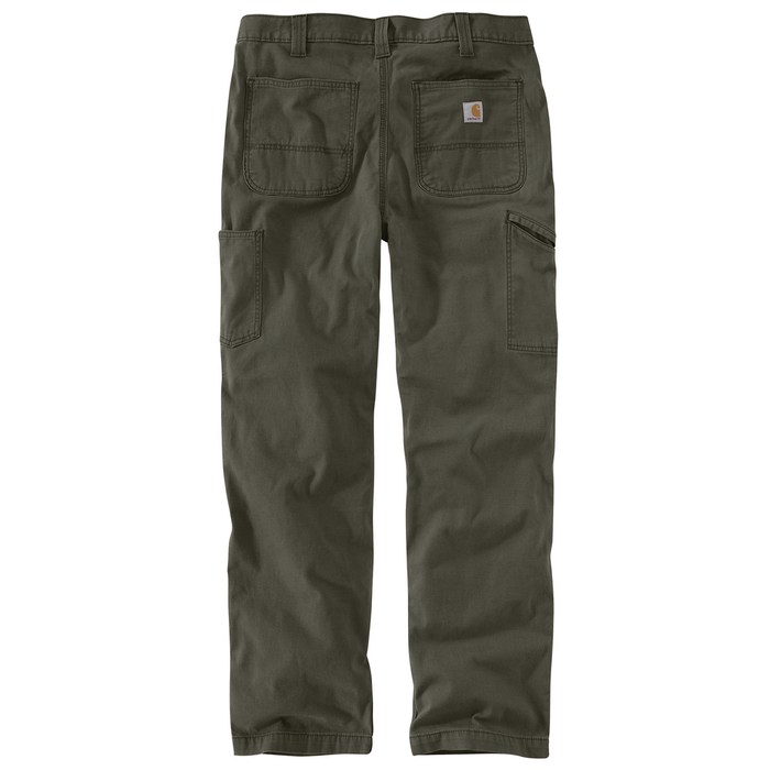 Rugged Flex Relaxed Fit Canvas Double-Front Utility Work Pant - MOS-Moss | Carhartt 102802