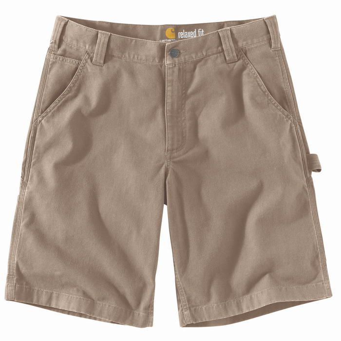 Rugged Flex Relaxed Fit Canvas Utility Work Short - 232-Tan | Carhartt 103652