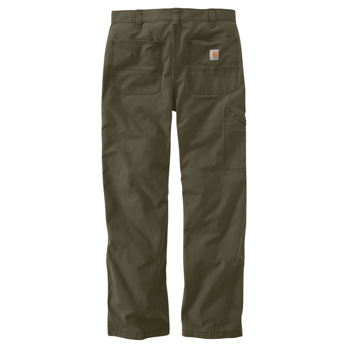 Rugged Flex Relaxed Fit Canvas Work Pant - MOS-Moss | Carhartt 102291