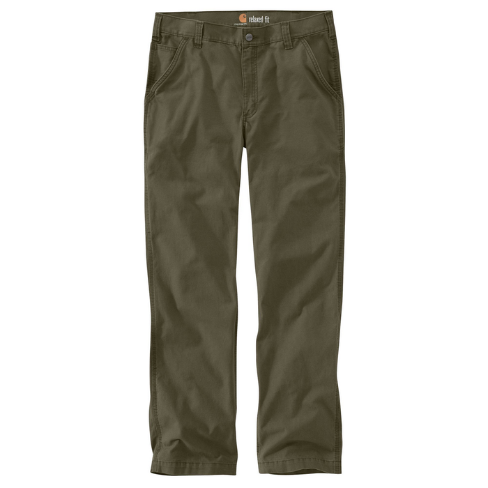 Rugged Flex Relaxed Fit Canvas Work Pant - MOS-Moss | Carhartt 102291