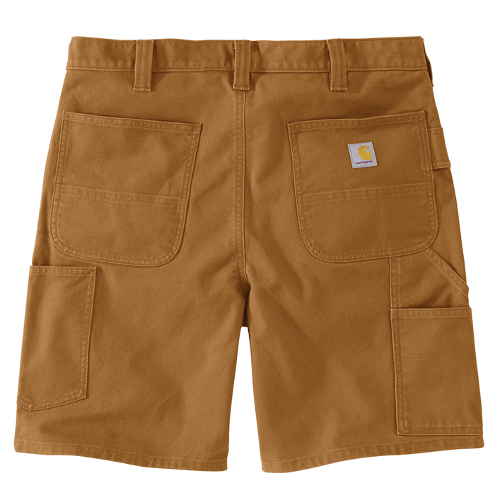 Rugged Flex Relaxed Fit Duck Double-Front Utility Work Short - BRN-Carhartt Brown | Carhartt 106847