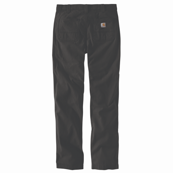 Rugged Flex Slim Fit Canvas 5-Pocket Tapered Work Pant - 001-Black | Carhartt 102821