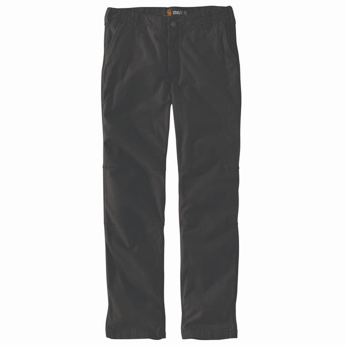 Rugged Flex Slim Fit Canvas 5-Pocket Tapered Work Pant - 001-Black | Carhartt 102821