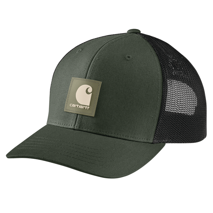 Rugged Flex™ Twill Mesh-Back Logo Patch Cap - GI5-Forestry Green | Carhartt 105216