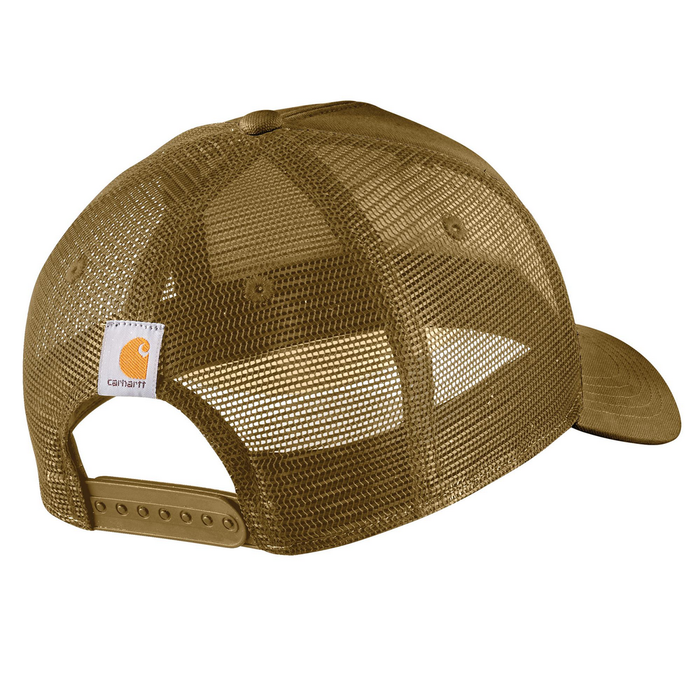 Rugged Flex Twill Mesh-Back Script Patch Cap - B97-Golden Grass | Carhartt 106738