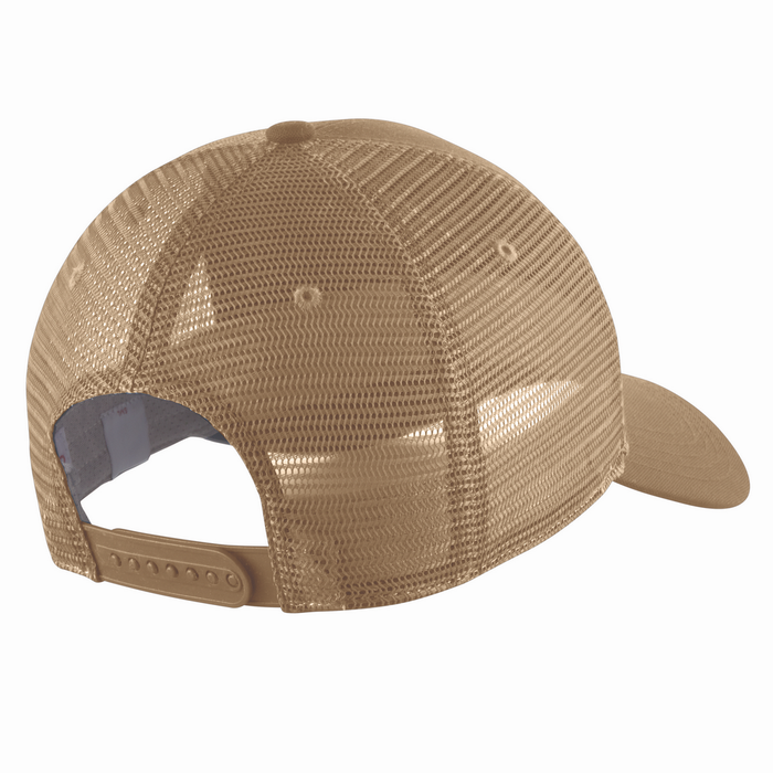 Rugged Professional Series Canvas Mesh-Back Cap - DKH-Dark Khaki | Carhartt 106687