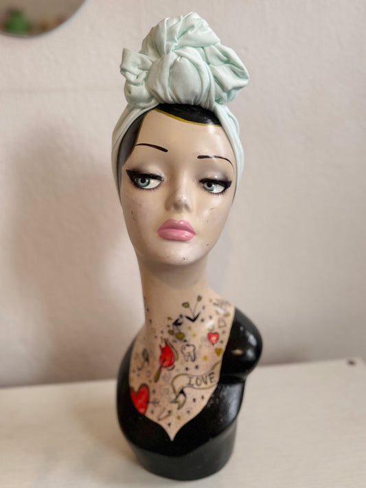 Vintage style handmade jersey headband