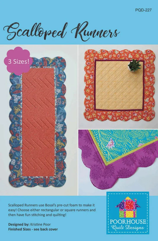 Scalloped Runners Quilt Pattern