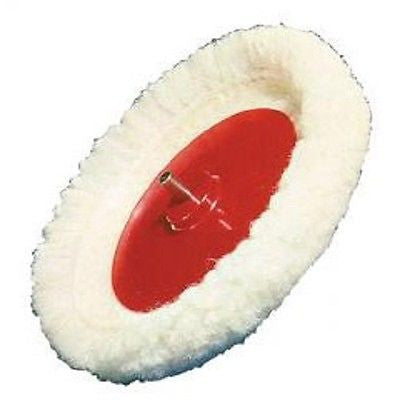 Schlegel Buffing Pad Wool Blend  5" 1/2   1/4 shank  Ea 1551