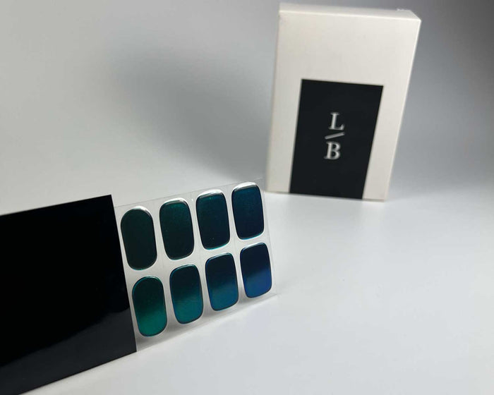 Semi-cured Gel Nail Wraps - Jade Eclispe